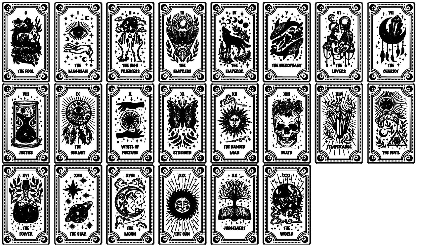 Elegant 7-Drawer Tarot Card Organizer: Holds 6 Decks, Perfect for Altar Decor & Jewelry Storage