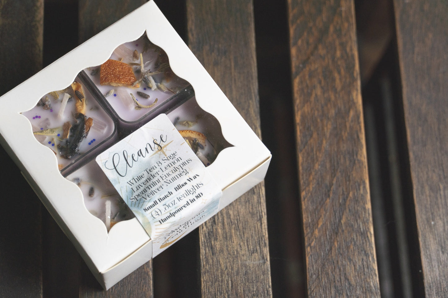 Intention Tealight Candles: Love, Inspire, Prosper, Calm, Divine, Ground, Cleanse & Protect - Witchy Gifts
