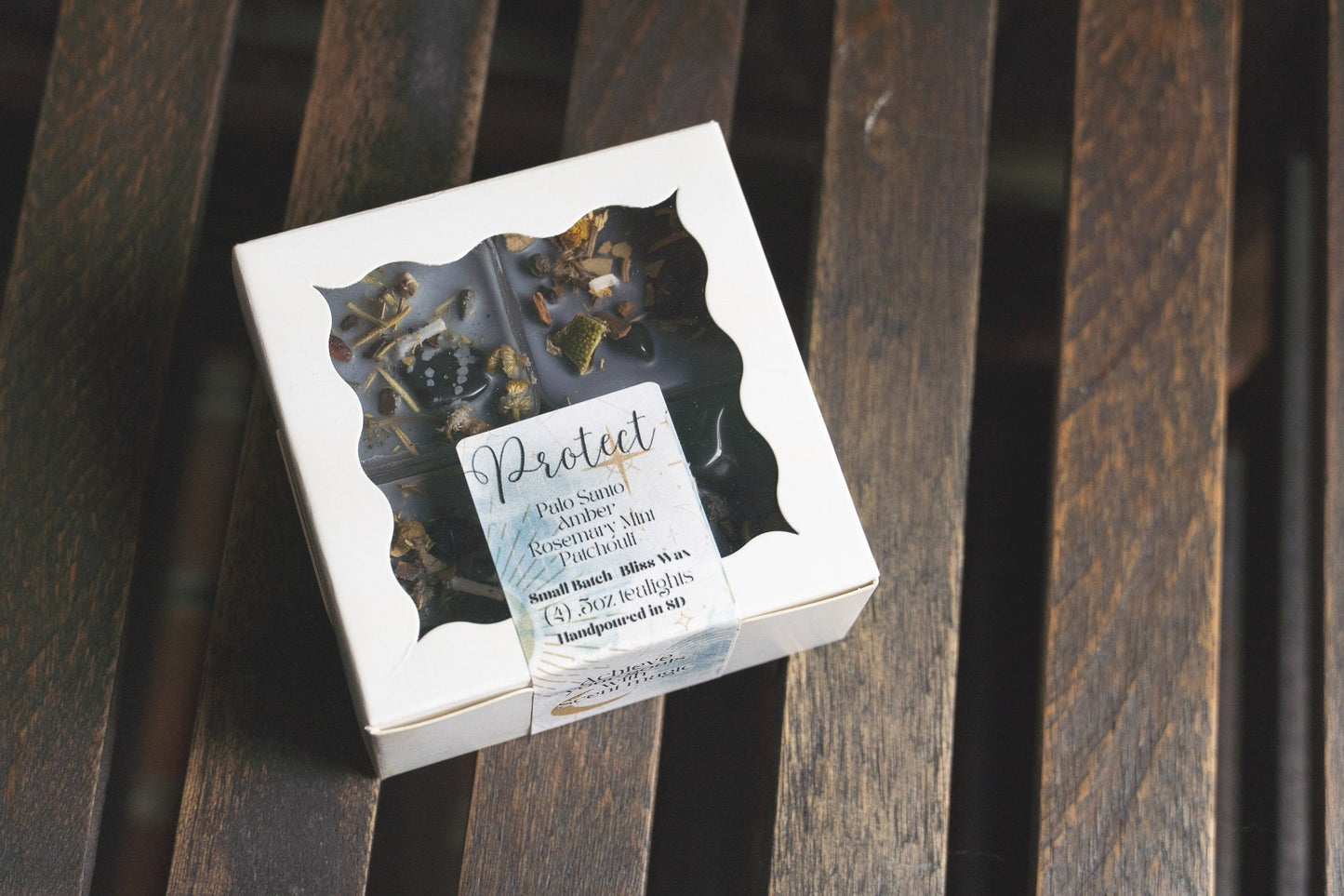 Intention Tealight Candles: Love, Inspire, Prosper, Calm, Divine, Ground, Cleanse & Protect - Witchy Gifts