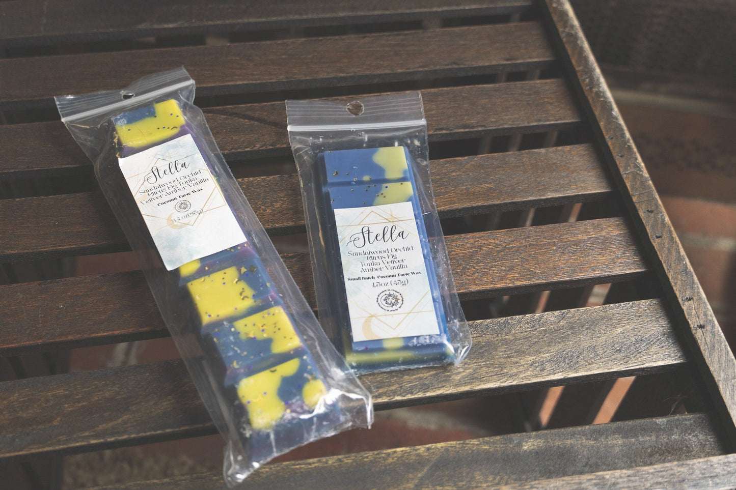Celestial No-Burn Wax Melts: Soleil, Selene, Stella Honor Altar Decor for Witchy Aromatherapy