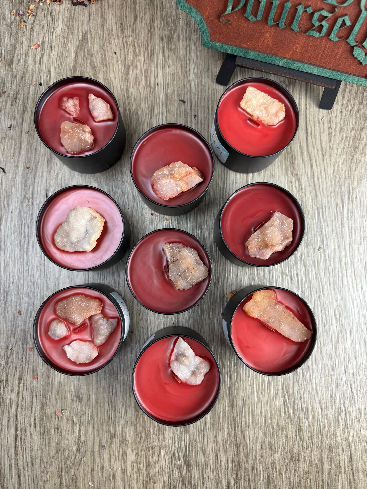 6 oz Cadet Geode Candle