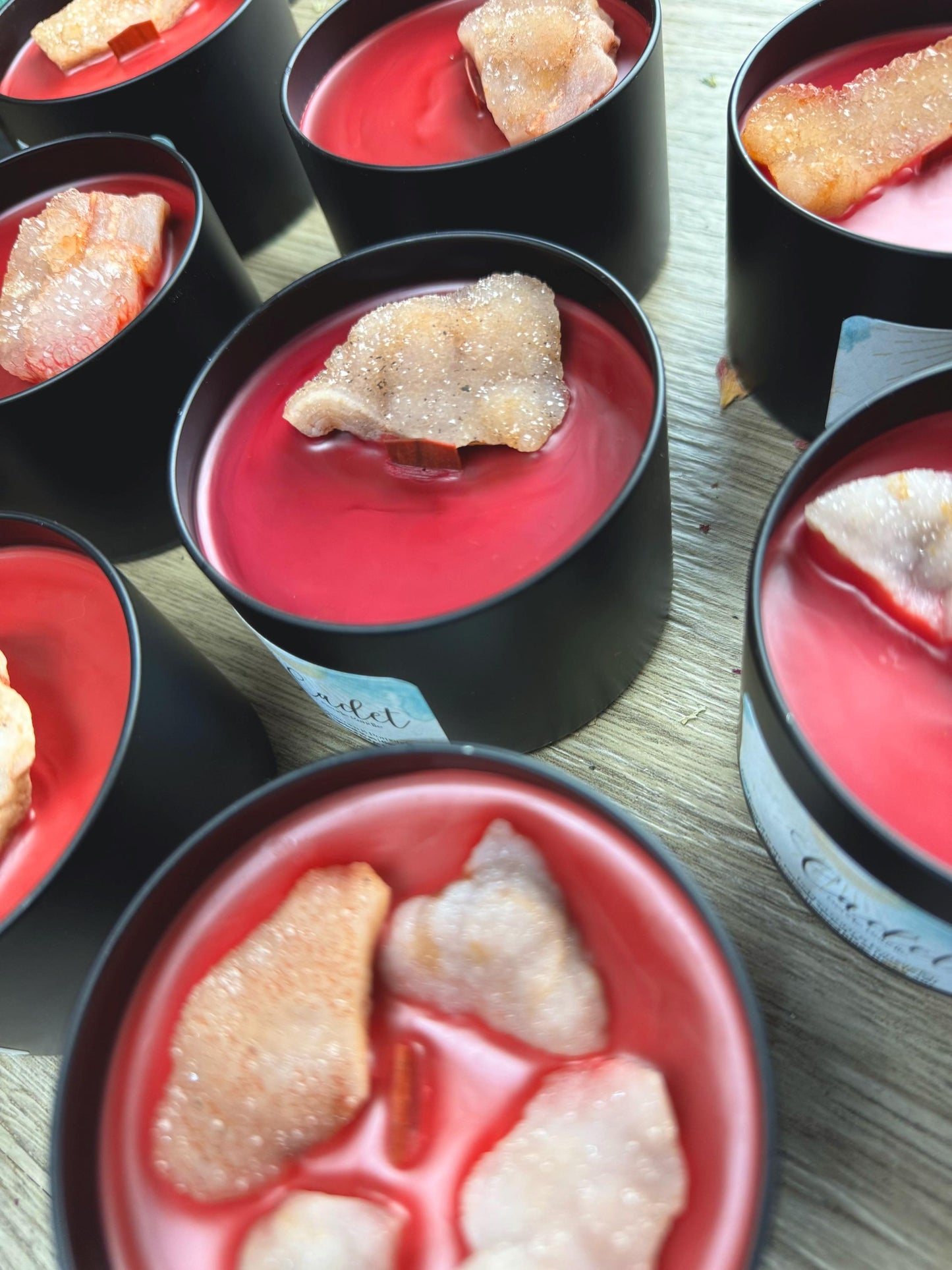 6 oz Cadet Geode Candle