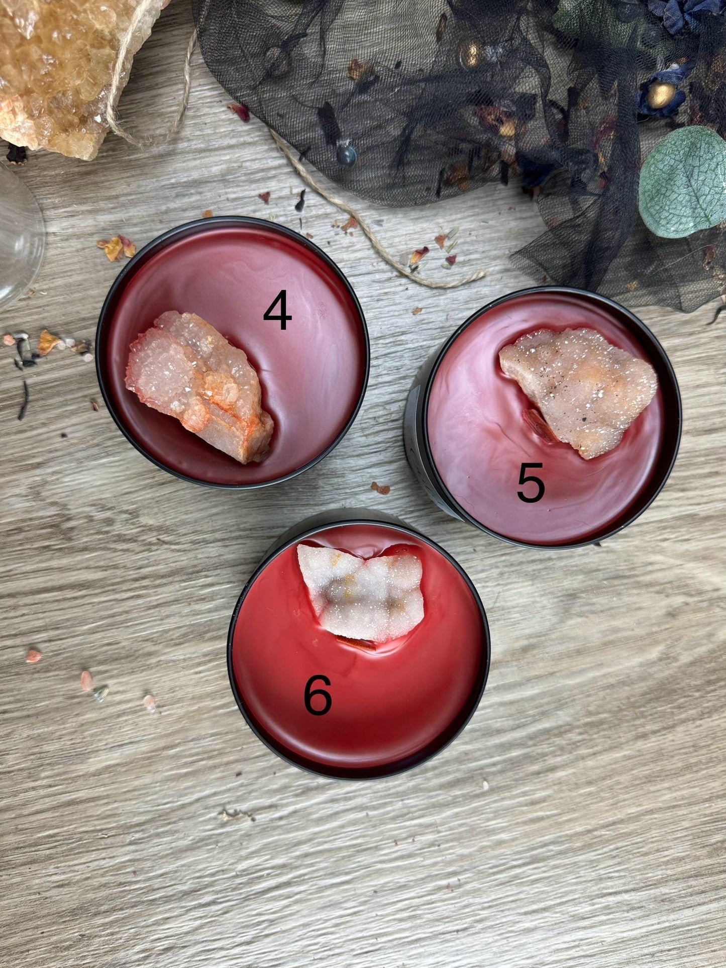 6 oz Cadet Geode Candle