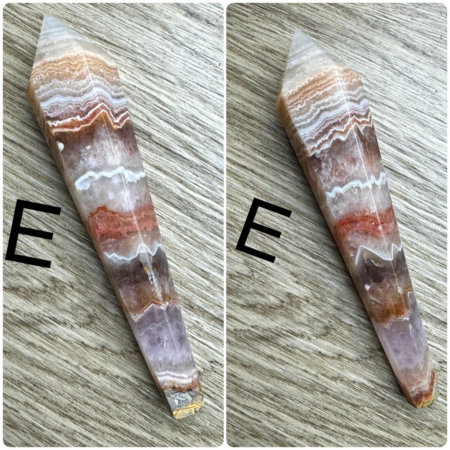 Striped Agate Scepter for Divination, Altar Decor, Manifestation & Spiritual Practices