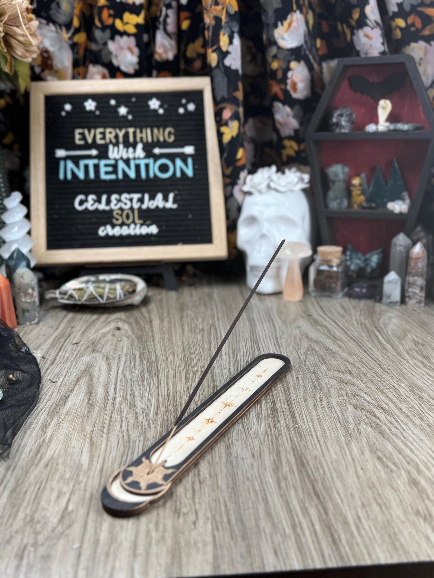 Intention Incense: Elevate Your Space with Divine Protection, Inspiration, Love, Prosperity & Calmness