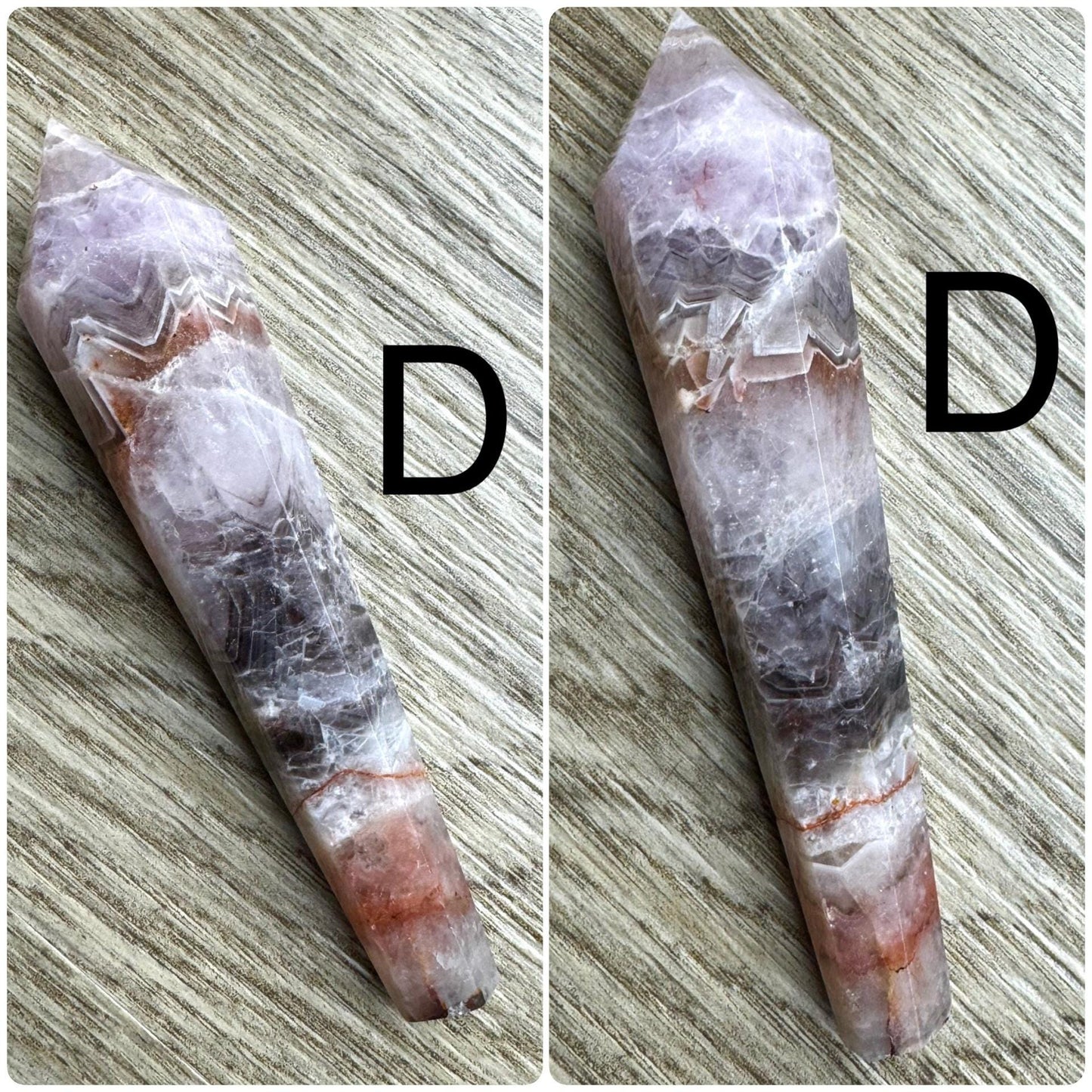Striped Agate Scepter for Divination, Altar Decor, Manifestation & Spiritual Practices