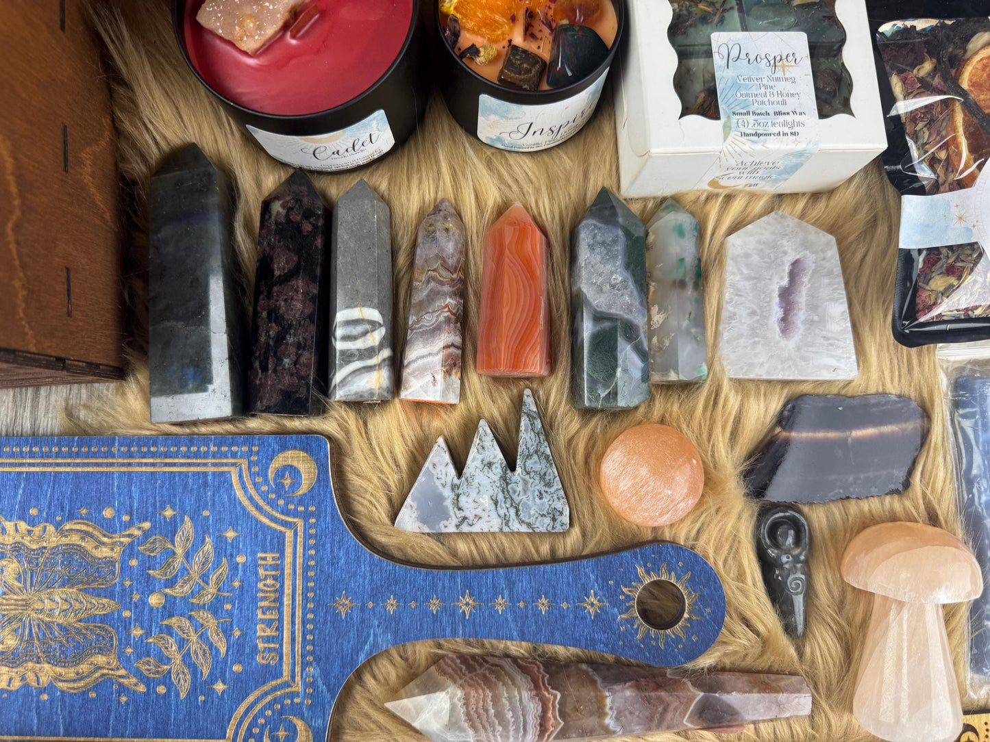 Witchy Surprise Box: Enchanting Crystal Gems & Metaphysical Treasures for Spiritual Growth