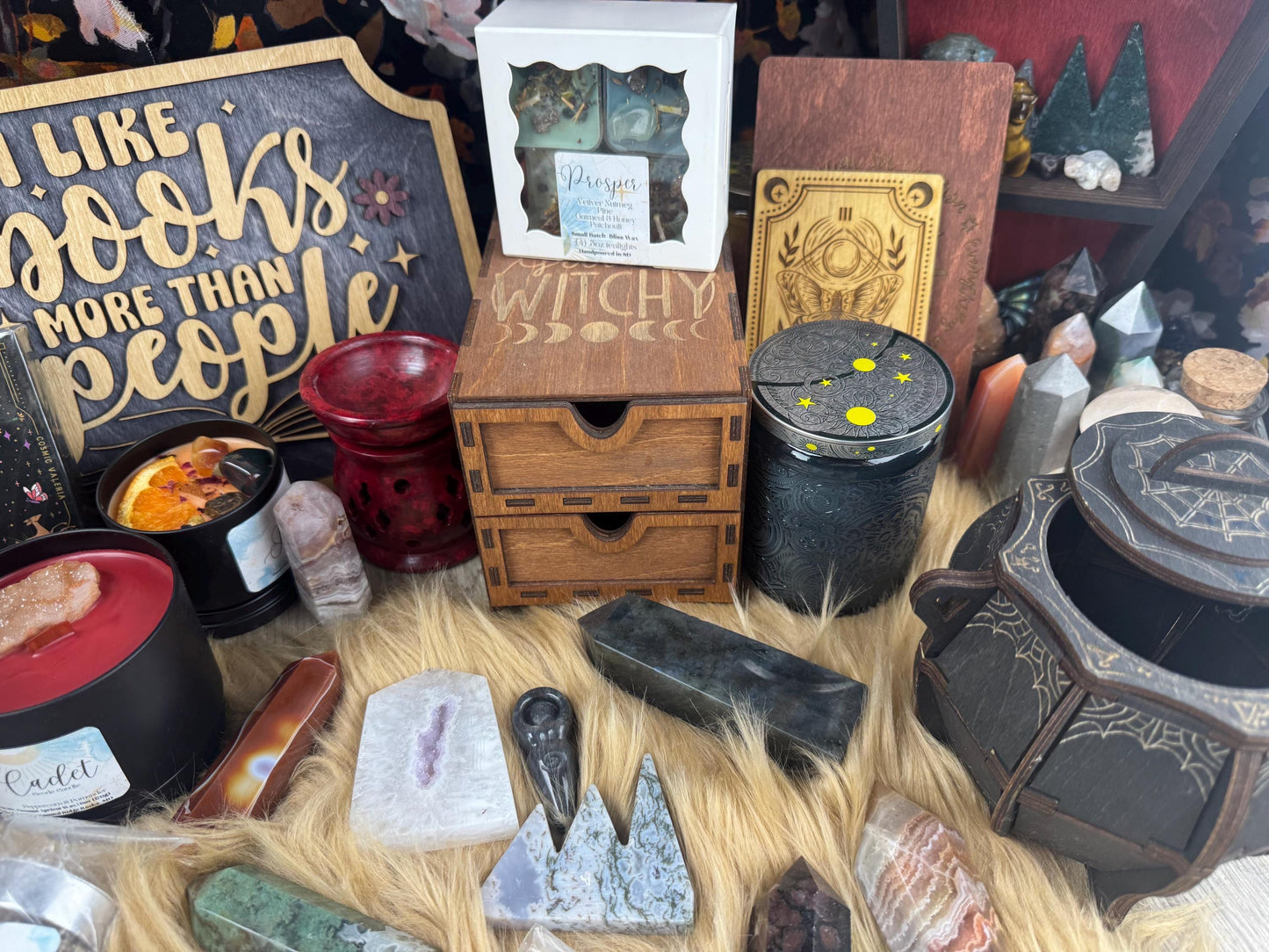 Witchy Surprise Box: Enchanting Crystal Gems & Metaphysical Treasures for Spiritual Growth