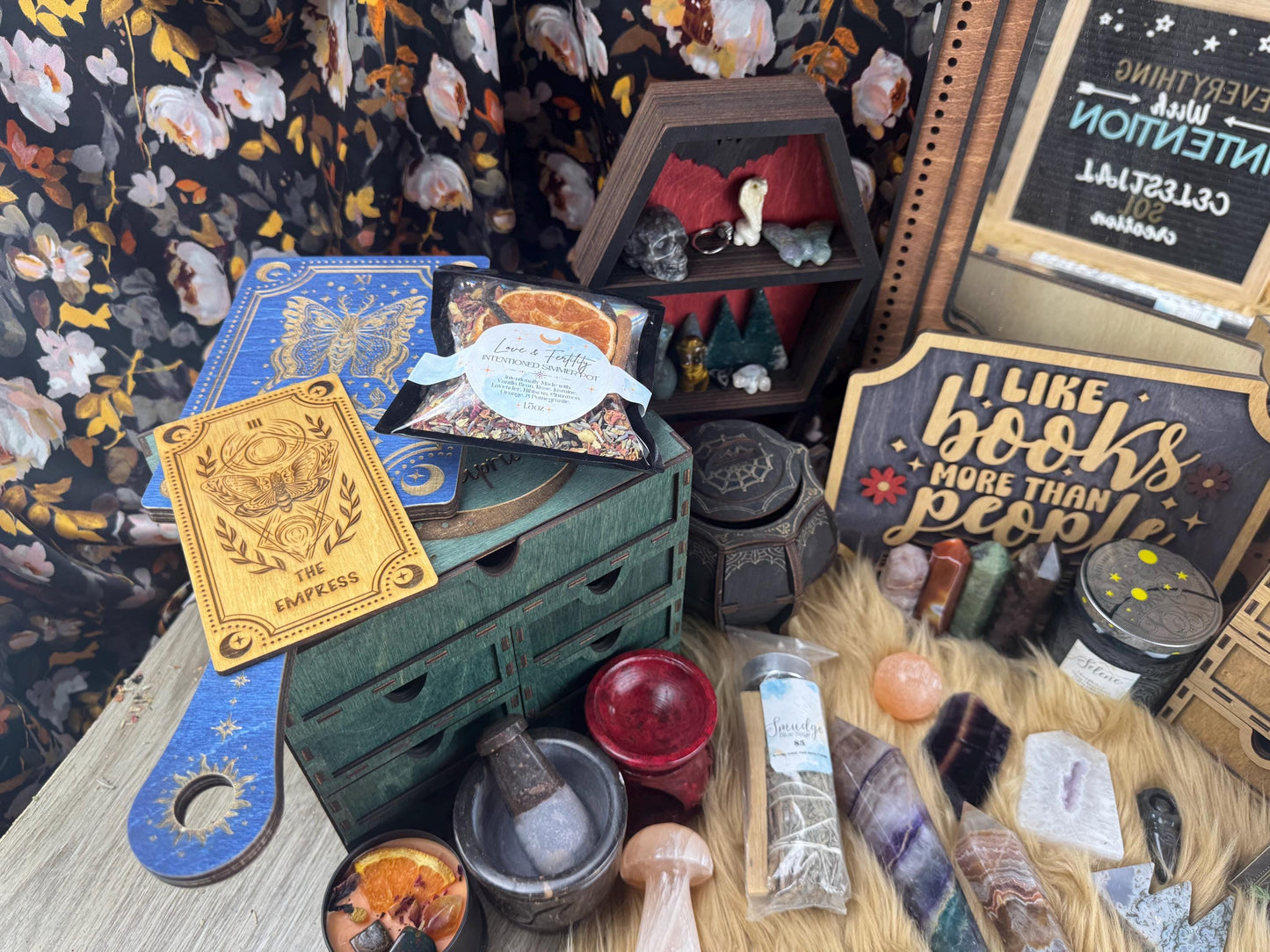 Witchy Surprise Box: Enchanting Crystal Gems & Metaphysical Treasures for Spiritual Growth