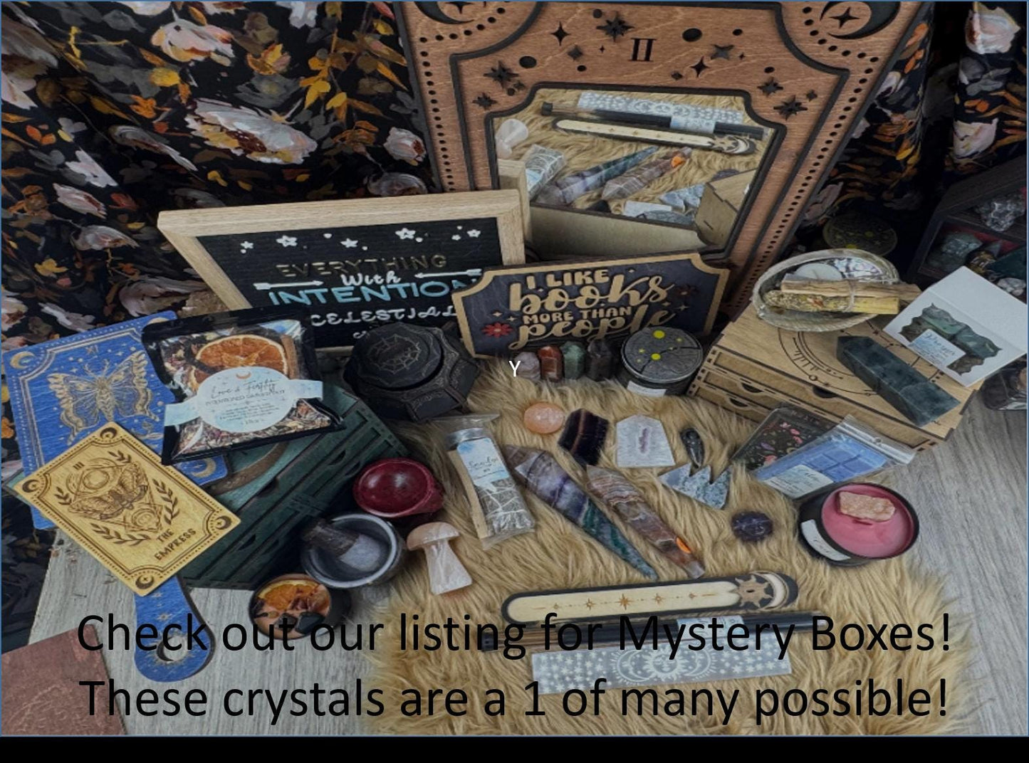 Moss Agate Mountain Crystal for Divination, Witchy Altar Decor, Manifestation Tool, Druzy Gift