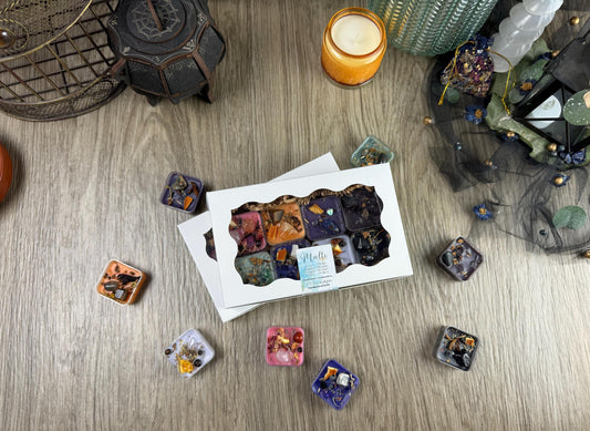 Intention Tealight Candles: Love, Inspire, Prosper, Calm, Divine, Ground, Cleanse & Protect - Witchy Gifts